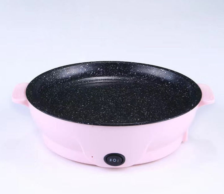 Multifunction Electric Frying Pan Skillet - Non-Stick Grill, Fry, Bake, and Roast