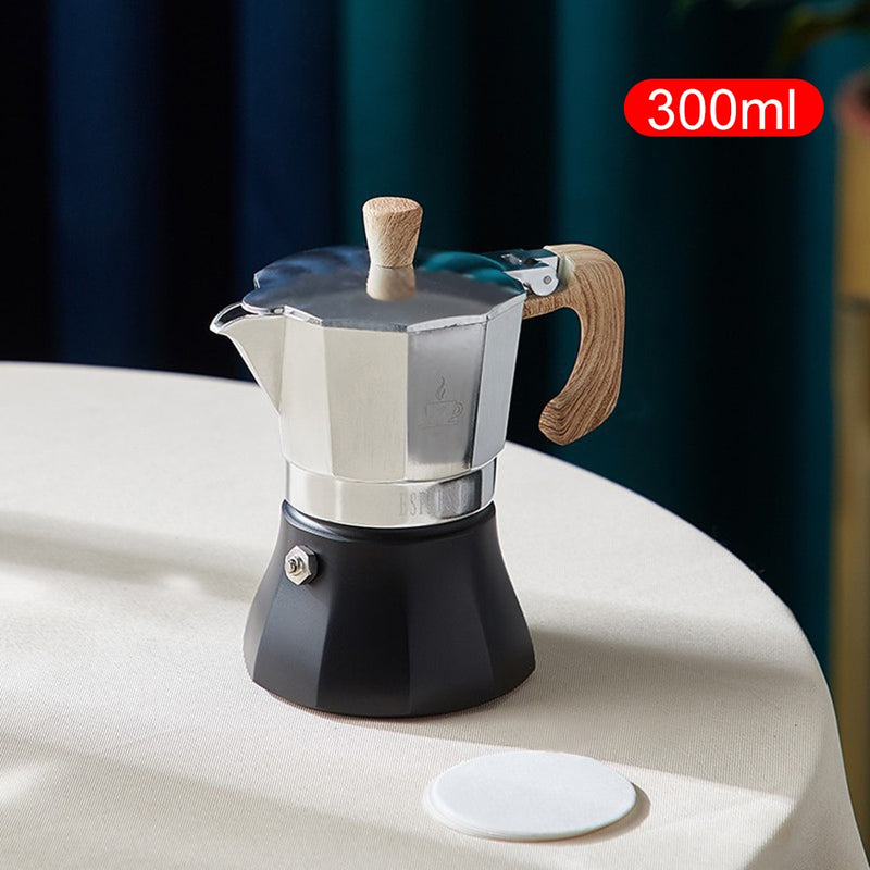 ExpressoPro - Italian Style Aluminum Coffee Percolator Pot