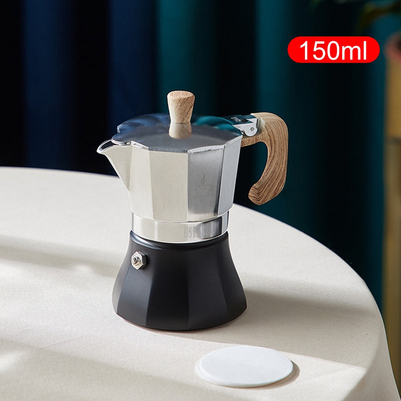 ExpressoPro - Italian Style Aluminum Coffee Percolator Pot