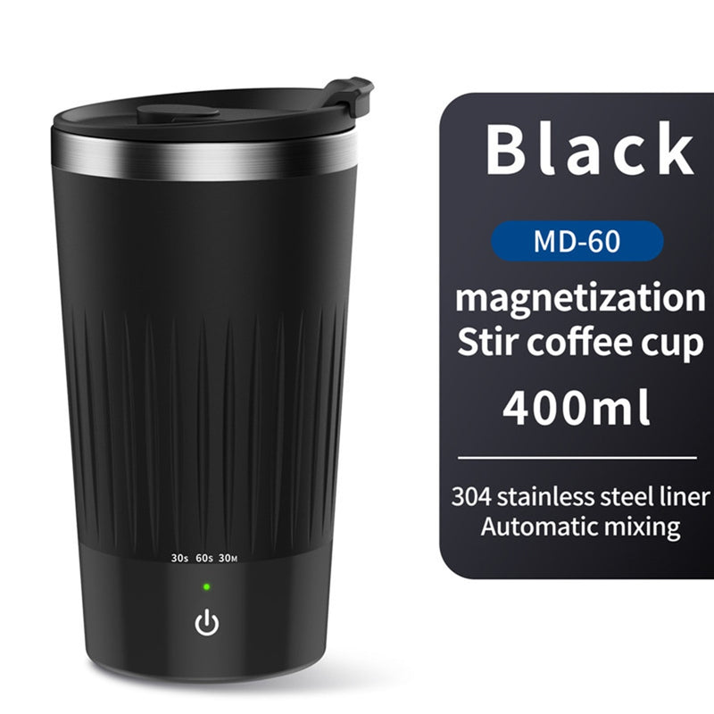 MagnaBlend Self-Stirring Mug - USB Rechargeable Magnetic Coffee Cup
