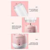 Portable USB Rechargeable Mini Blender for Fruit Smoothies and Milkshakes - 300ml Personal Juicer Cup