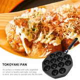 Aluminum Alloy Takoyaki Pan - Portable and Easy-to-Clean Octopus Ball Maker for Home Cooking