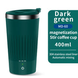 MagnaBlend Self-Stirring Mug - USB Rechargeable Magnetic Coffee Cup