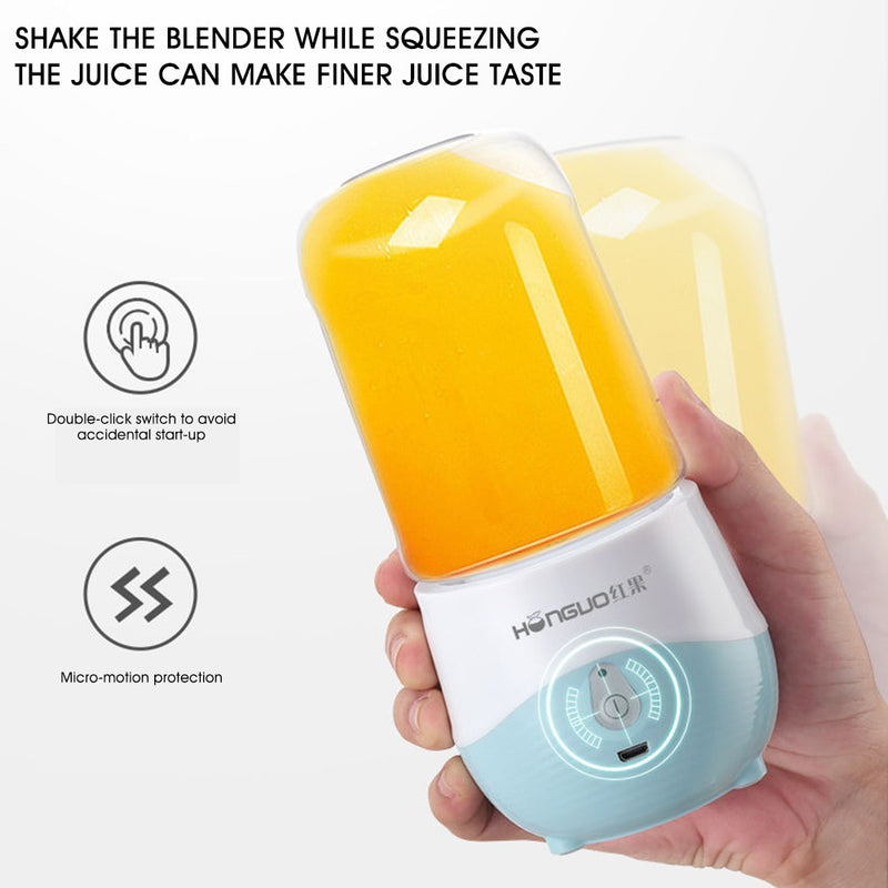 Portable USB Rechargeable Mini Blender for Fruit Smoothies and Milksha –  AMR Brands